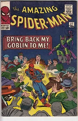 Buy Amazing Spider-Man 27 - 1965 - Ditko - Green Goblin - Fine/Very Fine • 299.99£