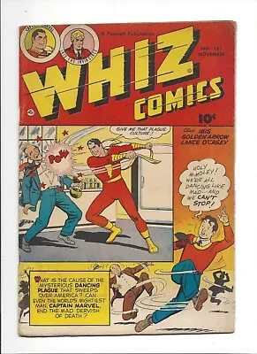 Buy Whiz Comics #151 Captain Marvel, Golden Arrow & Ibis The Invincible- Fawcett 52' • 59.52£