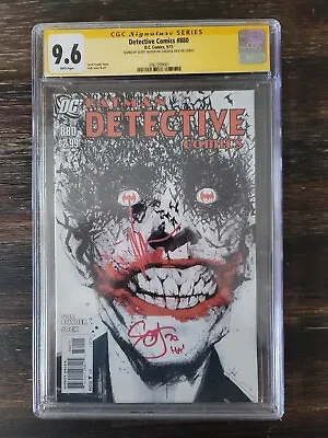 Buy Detective Comics 880 CGC  9.6 SIGNED By Jock And Snyder With HA!  • 399.60£
