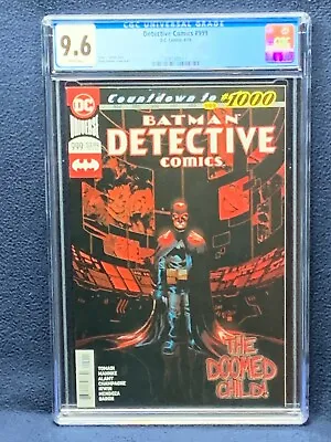 Buy Detective Comics #999 Vol 3 Comic Book - CGC 9.6 • 47.97£