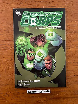 Buy Green Lantern Corps Recharge Trade Paperback Geoff Johns DC Comics • 7.91£