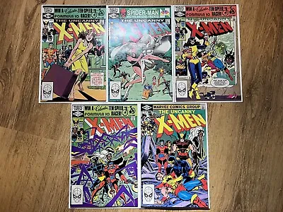 Buy Uncanny X-Men #151-155 (1981/82) 5 Issue Lot, 1st App The Brood! Origin Cyclops! • 40£