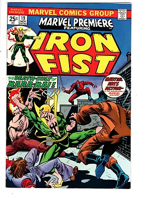 Buy Marvel Premiere #19 (1974) - Grade 9.0 - Iron Fist - Colleen Wing 1st Appearance • 96.44£