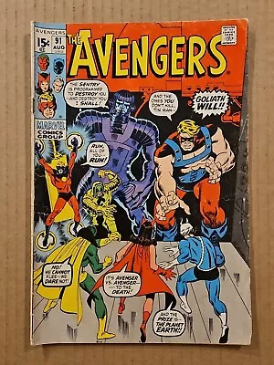 Buy Avengers #91 Ronin Marvel 1971 VG+ • 10.39£