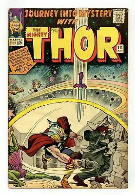 Buy Thor Journey Into Mystery #111 VG- 3.5 1964 • 29.96£