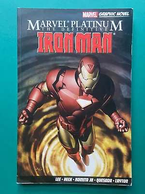 Buy Marvel Platinum: The Definitive Iron Man TPB FN (Marvel Panini 2008) G Novel • 8.99£