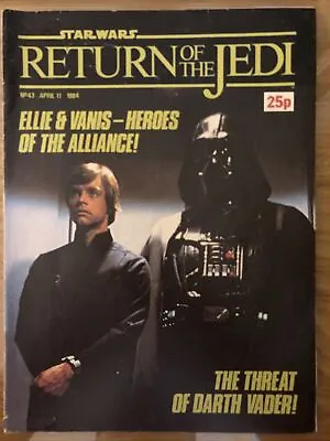 Buy Return Of The Jedi (Star Wars) #43 - April 11 1984 - Bagged - See Photos • 3.97£