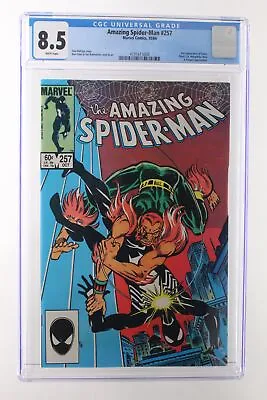 Buy Amazing Spider-Man #257 - Marvel Comics 1984 CGC 8.5 2nd Appearance Of Puma. Bla • 28.02£