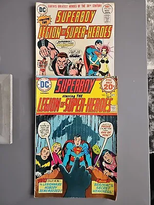 Buy Superboy And The Legion Of Superheroes #204 And # 221 DC Comics Comic Book • 3£