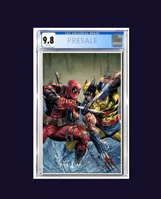 Buy Deadpool Wolverine WWIII #2 CGC 9.8 PRESALE Tyler Kirkham Virgin Variant Edition • 103.93£