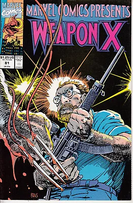 Buy Marvel Comics Presents, #81, 1991, Weapon-X, Captain America, Daredevil, Ant-Man • 3.99£