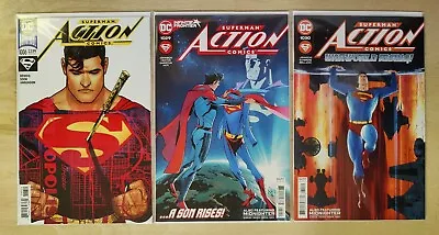 Buy SUPERMAN Action Comics KEY ISSUE LOT OF 3 (#1006, #1029, & #1030) 1ST APPEARANCE • 14.18£