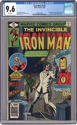 Buy Iron Man #125 CGC 9.6 1979 4212557024 • 75.15£