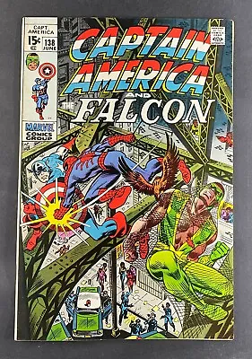 Buy Captain America (1968) #138 VF- (7.5) Falcon John Romita Sr Stan Lee  • 40.21£