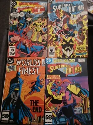 Buy Worlds Finest 306, 308, 317 & 323 Batman Superman  Bargain Multipack  • 5£