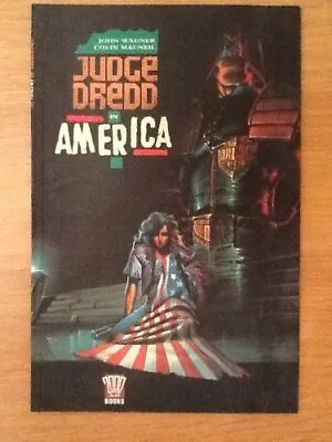 Buy Judge Dredd In America By Wagner, John; MacNeil, Colin Book The Cheap Fast Free • 11.99£