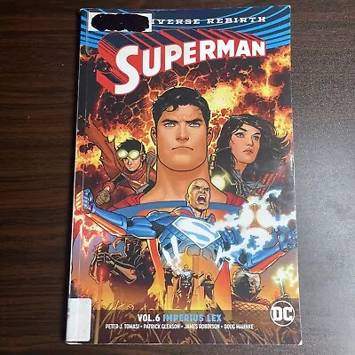 Buy Superman Vol. 6: Imperius Lex Rebirth Paperback P. Tomasi • 2.46£