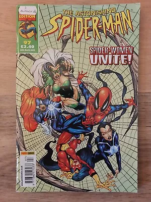 Buy The Astonishing Spider-man Panini Comic #97 SPIDER-WOMEN UNITE 2003 • 3.40£