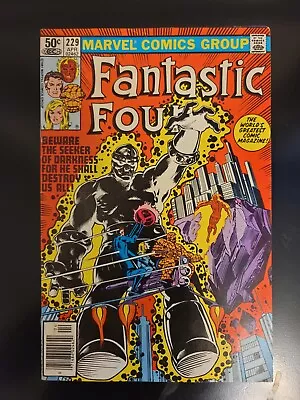Buy Fantastic Four #229 Ebon Seeker 1/81 - Newsstand • 4.74£