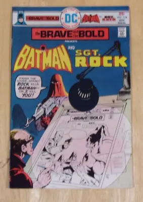 Buy Brave+bold #124 Sharp Vf Minus Amazing Sgt.rock  +batman 1976 • 14.64£