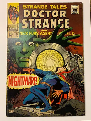 Buy Strange Tales #164/Silver Age Marvel Comic Book/1st Yandroth/VG-FN • 27.77£