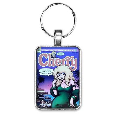 Buy Cherry #6 Cover Pendant With Key Ring And Necklace Comic Book Jewelry Poptart • 12.30£
