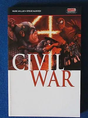 Buy CIVIL WAR Marvel Graphic Novel 4th Impression 2008? • 14.99£