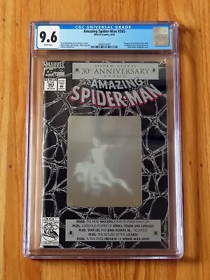 Buy AMAZING SPIDER-MAN #365 CGC 9.6 NM+ 1st Miguel O'Hara 2099 Across Spider-Verse • 52.27£