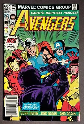Buy AVENGERS #218 Don Perlin Iron Man Thor 1982 Controversial • 5.05£