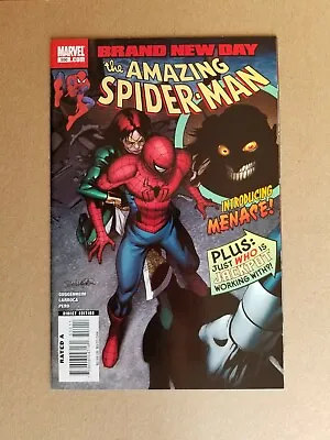 Buy Amazing Spider-Man #550 (2008 Marvel Comics) First App Menace ~ High Grade FN+ • 7.89£