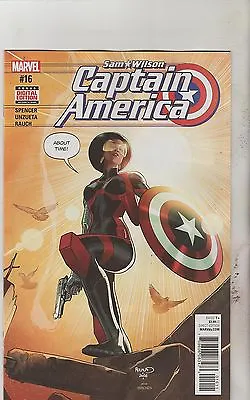 Buy Marvel Comics Sam Wilson Captain America #16 February 2017 1st Print Nm • 4.65£
