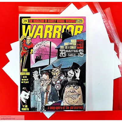 Buy Warrior Magazine # 12 Original V For Vendetta UK Comic Signed Editor (Lot 3660 • 44.99£