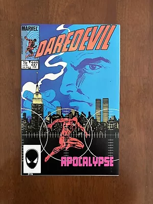 Buy Daredevil #227 (Marvel, 1986) Born Again Pt. 1 Kingpin Uncovers Identity! NM- • 28.15£