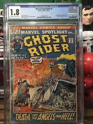 Buy Marvel Spotlight #6 CGC 1.8 Oct 1972 2nd Appearance Ghost Rider & Origin Retold. • 70.36£