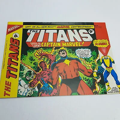 Buy The Titans Comic #14 January 24th, 1976 UK Marvel [G+] Starring Captain Marvel • 3.99£