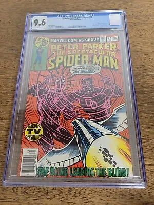 Buy Spectacular Spider-Man (1979) # 27 CGC 9.6 White 1st App Frank Miller Daredevil • 111.13£