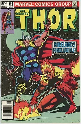 Buy Thor #306 (1962) - 7.0 FN/VF *Fury Of The Firelord* • 4.43£