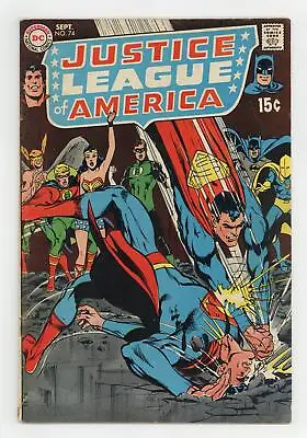 Buy Justice League Of America #74 VG+ 4.5 1969 • 30.75£