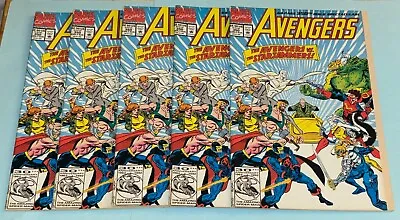 Buy Avengers 350 NM 1992 Marvel 5 Copies Vs Starjammers 1st Black Knight & Sersi • 7.88£