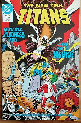 Buy The New Teen Titans #34 (1984) / US Comic / Bagged & Boarded / 1st Print • 5.16£