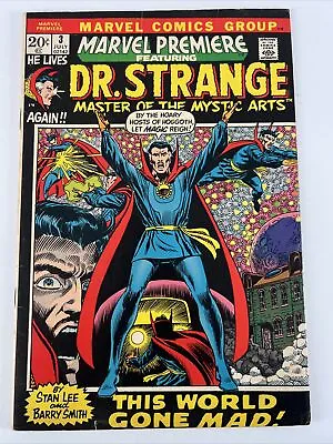 Buy Marvel Premiere Ft. Dr Strange #3 (1972) Stan Lee | Marvel Comics • 19.17£