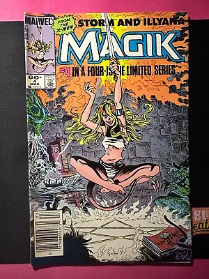 Buy Magik #4 (1983) Marvel Comics Newsstand • 2.40£
