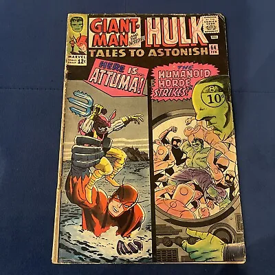 Buy Marvel TALES TO ASTONISH Vol.1 #64 (1965) Hulk 2nd App. Leader • 24.99£