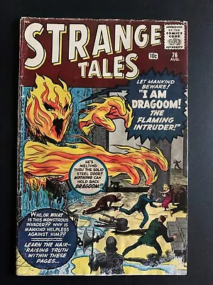Buy Strange Tales #76 1960 First Appearance Of Dragoom! GD • 31.67£
