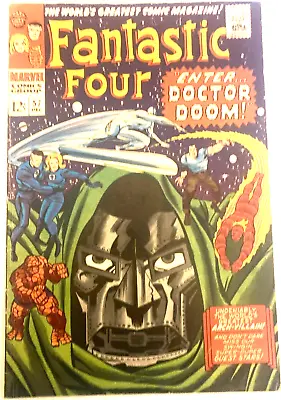 Buy Fantastic Four # 57. Dr. Doom. Dec. 1966.  Iconic Jack Kirby Cover.  Fn 6.0 • 116.99£