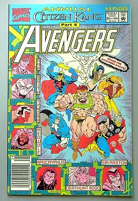Buy Avengers Annual #21 ~ MARVEL 1992 ~ CITIZEN KANG Pt4 - The Anachronauts VF/NM • 15.76£
