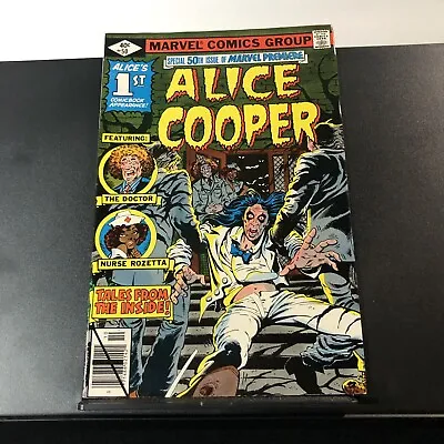 Buy Marvel Premiere #50 Alice Cooper 1st Comic App. Bronze Age Marvel Comics 1979  • 43.69£