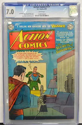 Buy ACTION COMICS #171 CGC 7.0 Superman 1952 Highest Graded Copy • 1,758.94£
