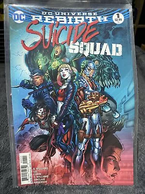 Buy SUICIDE SQUAD  # 1 DC Universe Rebirth Comic  (Oct 2016) VFN/NM   1st Printing. • 3£