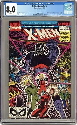 Buy X-Men Annual #14 CGC 8.0 - Marvel Comics - 1990 - 1st Cameo App. Gambit • 125£